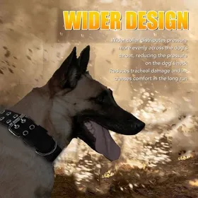 Comparer les prix de VIE Collier De Chien Tactique, Militaire Collier Réglable Nylon Chien Pour Chiens De Taille Moyenne Grand Entraînement FD017