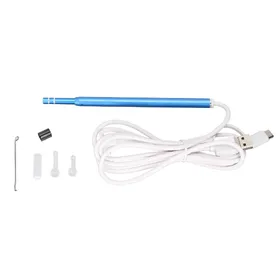 Comparer les prix de Cuillère Nettoyante Oreilles Chien 3 en 1 Visuelle 5.5mm HD Caméra Nettoyante Oreilles avec Lumières LED Réglables pour white