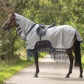 Meilleurs prix pour Couvre-reins anti-mouches QHP avec franges