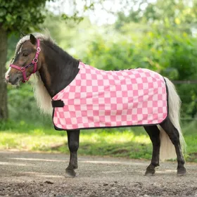Meilleurs prix pour Couverture séchante HKM Henni pour Shetlands - Taille 95 - Fuchsia