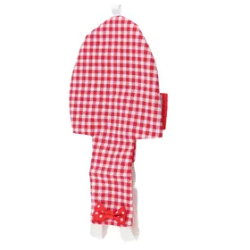 Meilleurs prix pour Couche pour oiseau Ajustable Motif Grille Rouge Perroquets Combinaison de Pilote pour Ara Perruches PerrucheL Grille Rouge L white