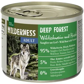 Comparer les prix de REAL NATURE WILDERNESS Adult DEEP FOREST  Sanglier et Cerf 24x200 g