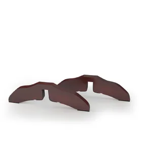 Meilleurs prix pour Costway2 Supports de Pied en Bois pour Barrière pour Animaux de 2 CM d'Epaisseur Support de Barrière pour Stabilité Renforcée