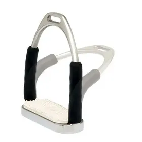 Comparer les prix de Étriers équitation anglais compacts et flexibles en acier inoxydable Sefton