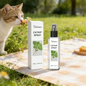 Comparer les prix de Spray d'herbe à chat Yegbong Pour Chat Maintient Efficacement la Vitalité Réduit l'Anxiété du Chat Améliore la Santé Parfum Menthe Sprays d'herbe à chat pour Chaton 100ml 1Pc