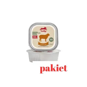 Meilleurs prix pour Aliment humide à l’agneau pour chien - Leiky - Monoprotéique - Facile à digérer - 300 g - 6 x