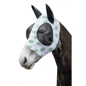 Comparer les prix de Masque anti-mouches HKM Avocado - Taille Pony