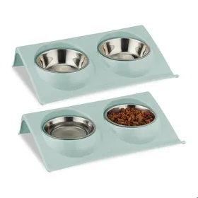 Meilleurs prix pour 2x Supports surélevés double gamelle - 10045241-45