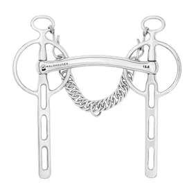 Comparer les prix de Mors pour cheval Waldhausen Liverpool - argenté - Argenté - 12 5 cm