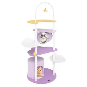 Comparer les prix de Arbre à chat centre de jeu 158 x 60 x 60 cm avec plateforme dobservation