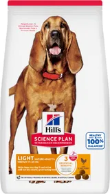 Meilleurs prix pour HILL'S Science Plan Mature Adult 7+ Light Medium pour chien senior