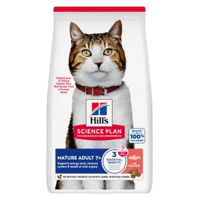 Comparer les prix de Hill's Science Plan croquettes pour chat, Mature Adult, Saumon 2x10 kg