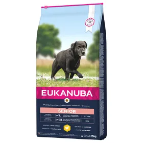 Comparer les prix de Caring Senior Large Breed poulet Eukanuba - Croquettes pour chien