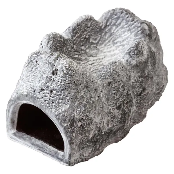 Cachette - EXO TERRA - Wet Cave - Céramique hygroscopique - 11x6.5x5 cm - Refuge pour reptiles – photo 2