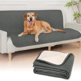 Comparer les prix de Couverture imperméable - Protecteur de canapé anti-dérapant lavable anti-poils - 127x157cm pour chiens et chats moyens et grands
