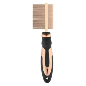 Meilleurs prix pour EBI Noir Detangling Comb M 21 Pins (Chien), Produits de soins pour animaux