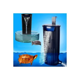 Comparer les prix de FISH Filtre Submersible deau de Filtre de Tortue de Mute pour la Filtration de réservoir de Tortue/Aquarium 600L / H FILTRE A AIR