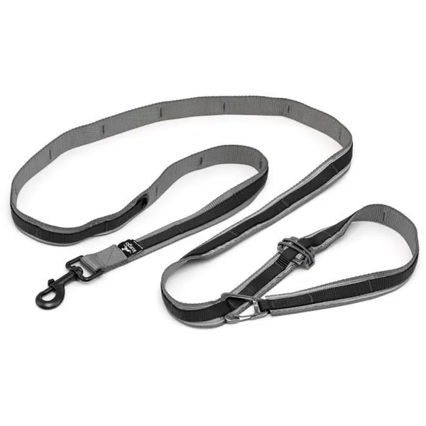 Laisse mains libres - KURGO - QUANTUM - 6 positions - 120 à 180 cm - Noir – photo 4