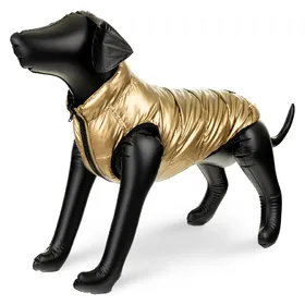 Comparer les prix de Barry King Kurtka dla psa granatowo-złoty dwustronny rozmiar 2XL, 55 (XXL), Vêtements pour chiens