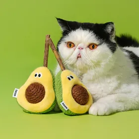 Meilleurs prix pour zeze Jouet pour Chats - Balle d'Avocat Infusée au Matatabi, Amusante et Stimulante pour l'Instinct de Chasse