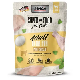Meilleurs prix pour MAC´s Cat 6 x 300 g pour chat - pur poulet