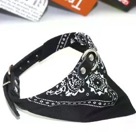 Comparer les prix de Collier classique pour chat en cuir PU pour petits chiens, écharpe réglable pour chiots et chats, colliers Trigon, accessoires pour animaux de compagnie, collier pour chat~01682