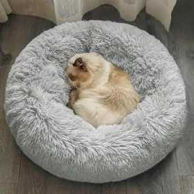 Comparer les prix de Coussin Chien, Panier Chat, Canapé pour Chien, Lit Rond en Peluche pour Chats ou Petits Chi