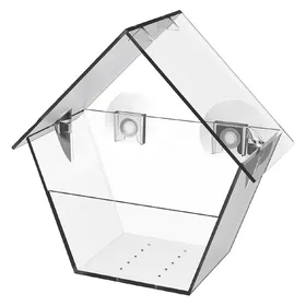 Comparer les prix de Mangeoire Support Verre Transparent
