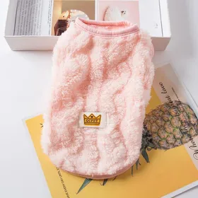 Meilleurs prix pour Vêtements Doux Confortables pour Chat Hiver Chaud Costume en Polaire Automne Gilet Pull pour Sphynx Petit Chien Pull Pull Chaton Animal de Compagnie Veste Manteau Tenue (Pink,XS（old）) rose