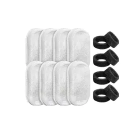 Comparer les prix de Filtre de remplacement pour fontaine à eau pour animaux - 8 filtres en coton + 8 filtres e