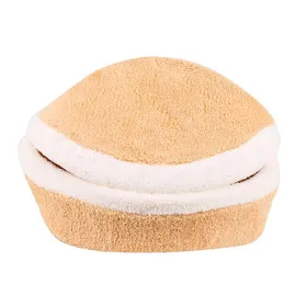 Meilleurs prix pour Nid pour chat et chien mignon et confortable avec une teneur élevée en coton, une chaleur élevée, un sommeil profond, peut être utilisé comme nid, peut être utilisé comme tapis, fournitures pour animaux de compagnie S beige