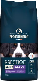 Comparer les prix de PRO-NUTRITION PRESTIGE Adult Maxi à la Volaille pour Chien Adulte de Grande Taille