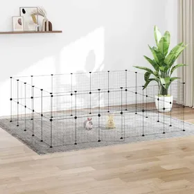 Meilleurs prix pour vidaXL Cage pour animaux 44 panneaux
