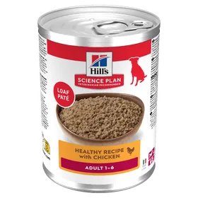 Comparer les prix de Hill's Science Plan Adult 1-6 Nourriture Humide Au Poulet 370 Gr