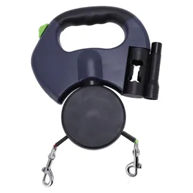 Comparer les prix de Laisse rétractable double pour chien Corde en nylon extensible automatique résistante Laisse de promenade pour animaux de compagnie pour 2 chiens Bleu bleu