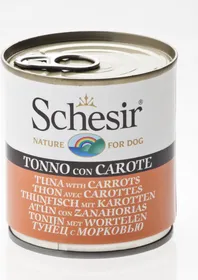Comparer les prix de Schesir Huhn mit Erbsen Nassfutter für Hunde