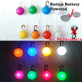 Comparer les prix de Collier de chien lumineux à chargement USB avec pendentif amovible, lumière LED de luxe brillante pour petits chiens, chat, collier de sécurité nocturne (as the picture,XXL Neck 43-62 CM)