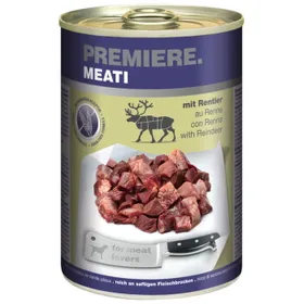 Comparer les prix de PREMIERE Meati nourriture humide pour chien, adulte Renne 6x400 g
