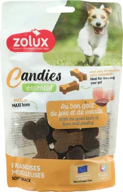 Comparer les prix de Friandises Candies maxi os bi goût au foie et volaille - 150 g - 150g