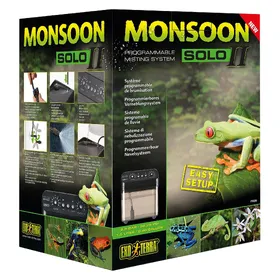 Comparer les prix de EX TERRA Monsoon Solo II - Système de brumisation programmable pour Terrarium et serres
