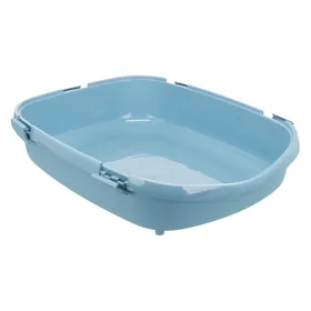 Comparer les prix de Maison de toilette Trixie Primo XXL bleu/blanc - pour chat