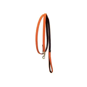 Meilleurs prix pour Longe équitation nylon tressé Kentucky - orange - 200 cm