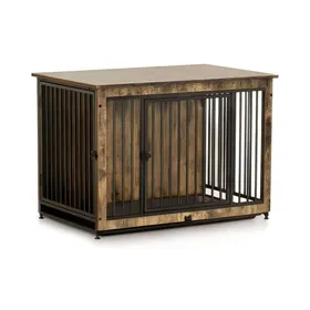 Meilleurs prix pour Niche pour chien intérieur 98x70x65cm cage pour chiots Max
