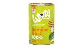 Comparer les prix de Boîtes Chien – Wow 100 % Légumes et fruits–  400 gr