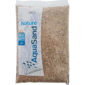 Meilleurs prix pour sol décoratif. 1-4 mm, naturel rivière AquaSand . 1 kg. pour aquarium