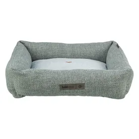 Meilleurs prix pour Trixie Lit pour chien Viviana, 100 cm x 70 cm, bleu-gris, Panier pour chien + chat