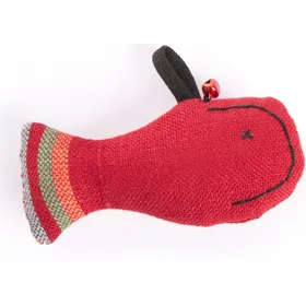 Comparer les prix de Jouet Poisson herbe à chat - 2 coloris - Rouge