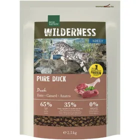 Meilleurs prix pour REAL NATURE WILDERNESS Croquettes pour chat, Adulte, Pur Canard 2,5 kg