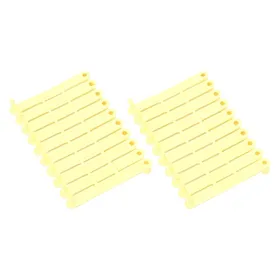 Meilleurs prix pour 20 PCS Marque d'oreille Couleur vive Identification facile Marque d'oreille pour bétail pour bovins moutons porcs beige