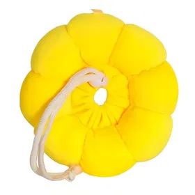 Comparer les prix de Collier de protection pour plaies après chirurgie pour animaux de compagnie et chats - En coton doux et réglable - Pour éviter le léchage des poils - Collier tournesol L jaune